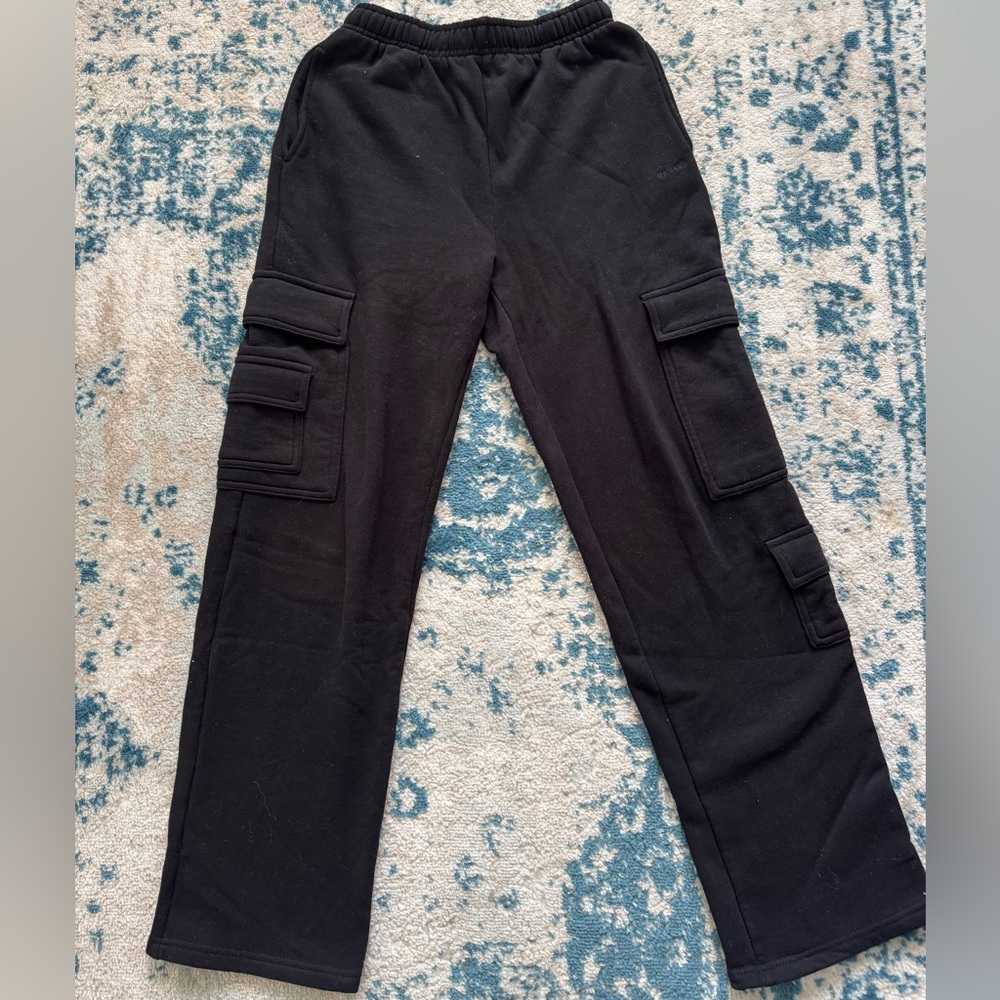 Garage XS Black Cargo Sweatpants - Picture 3 of 4